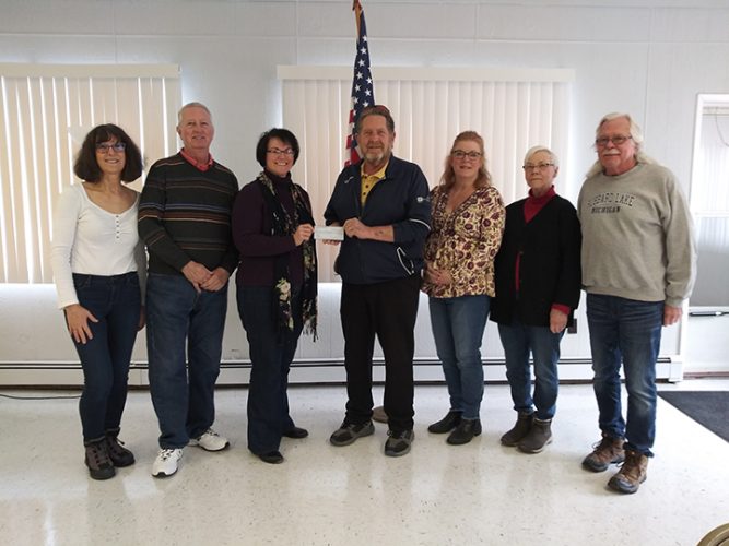 First Federal NMLF gives to Hubbard Lake Community Center News